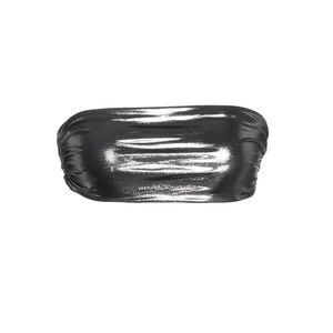 Faith Connexion Silver Tube Top Size M